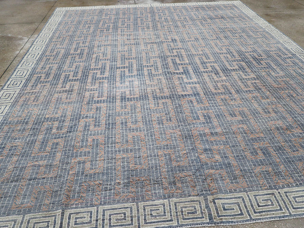Modern East Turkestan Khotan Room Size Carpet, No.32603 - Gss