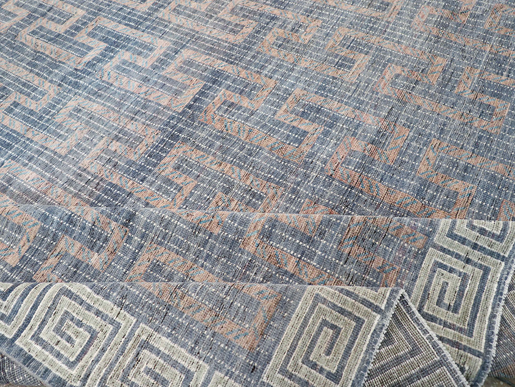 Modern East Turkestan Khotan Room Size Carpet, No.32603 - Gss