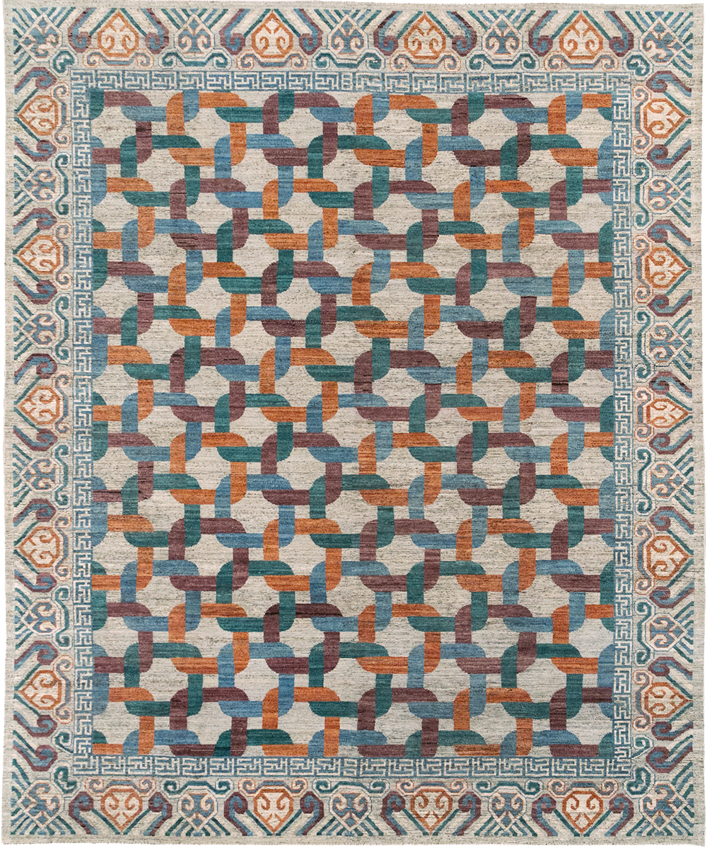 Modern Khotan Carpet, No.32604 - Gss