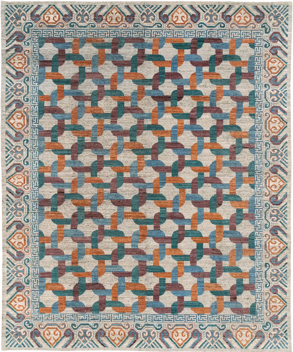 Modern Khotan Carpet, No.32604 - Gss