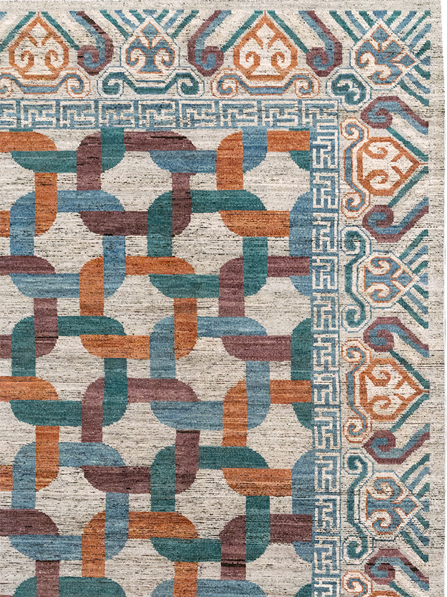 Modern Khotan Carpet, No.32604 - Gss