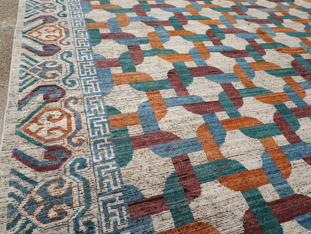 Modern Khotan Carpet, No.32604 - Gss