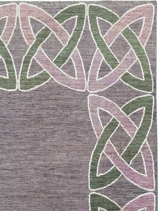 Modern East Turkestan Khotan Room Size Carpet, No.32605 - Gss