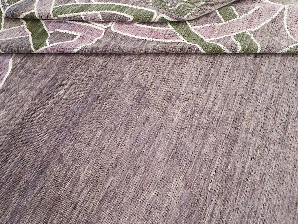 Modern East Turkestan Khotan Room Size Carpet, No.32605 - Gss