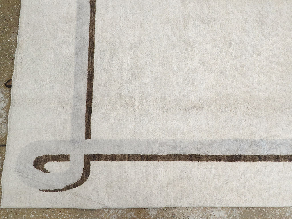 Modern Turkish Art Deco Runner, No.32609 - Gss