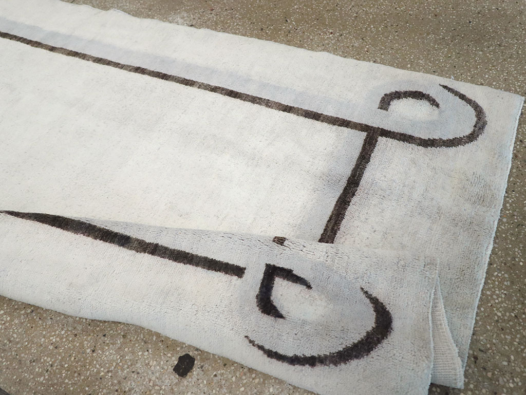 Modern Turkish Art Deco Runner, No.32609 - Gss