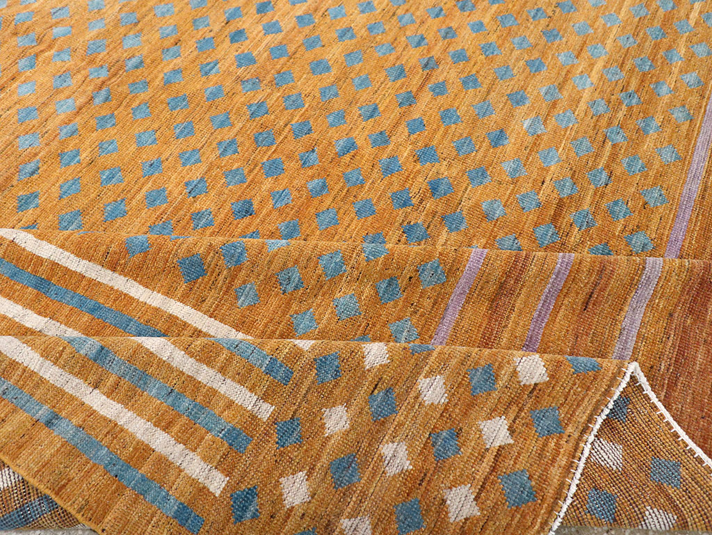 Contemporary East Turkestan Khotan Room Size Carpet, No.32611 - Gss