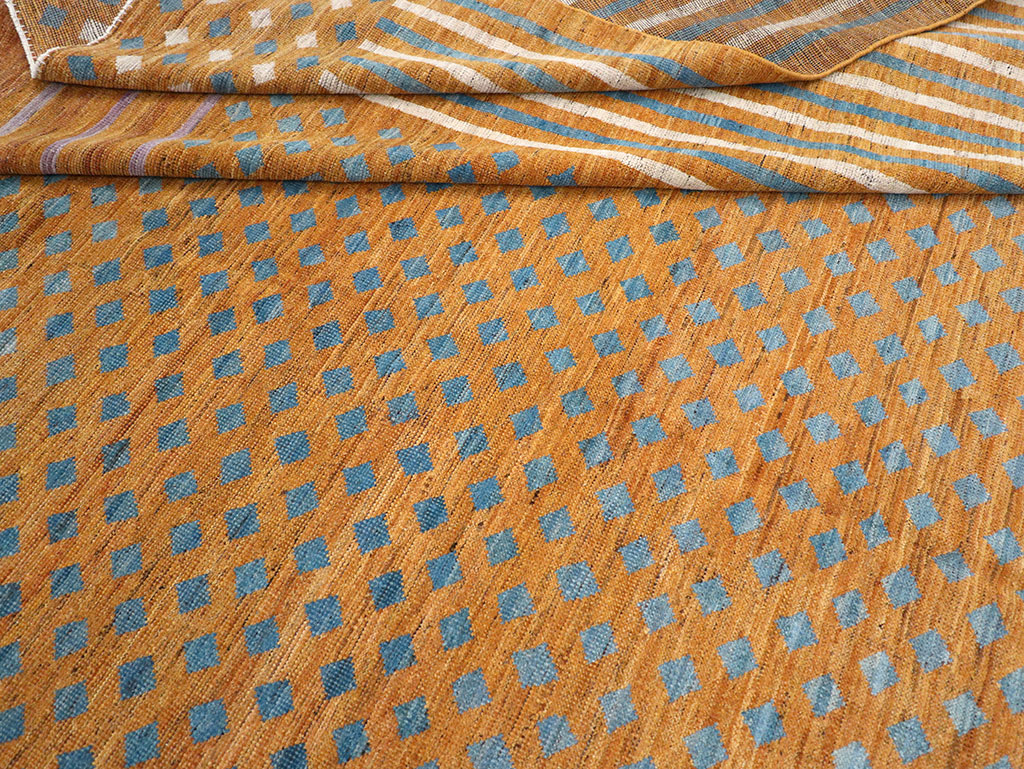 Contemporary East Turkestan Khotan Room Size Carpet, No.32611 - Gss