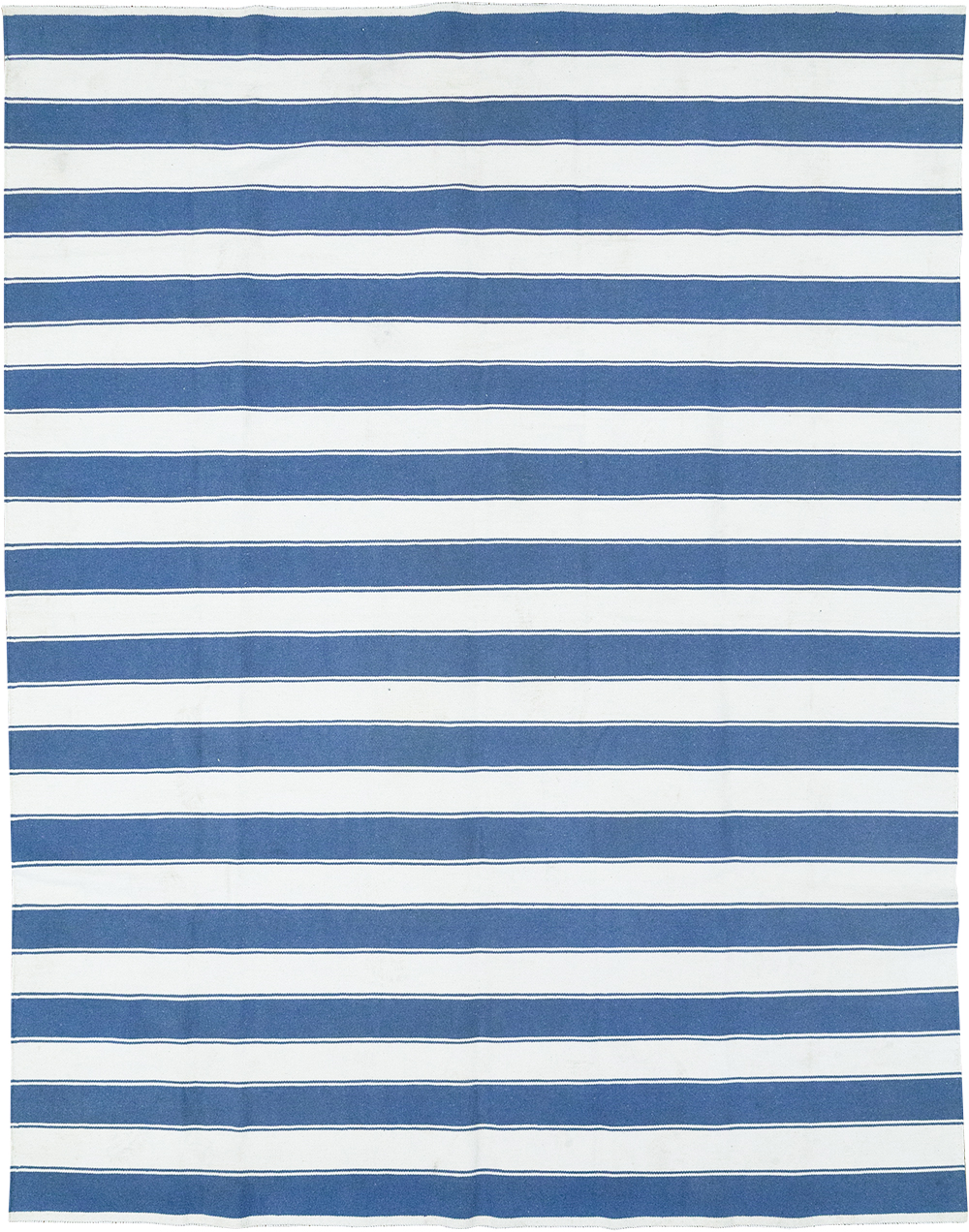 Modern Indian Flatweave Dhurrie Accent Carpet, No.32617 - Gss