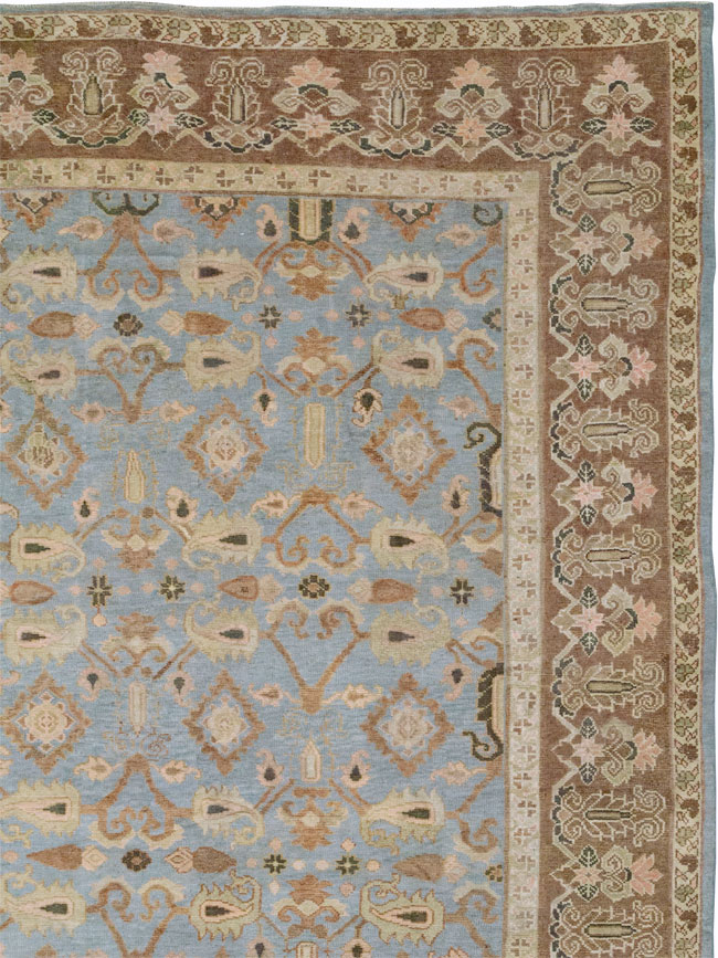 Antique Indian Agra Long and Narrow Carpet, No.32646 - Gss