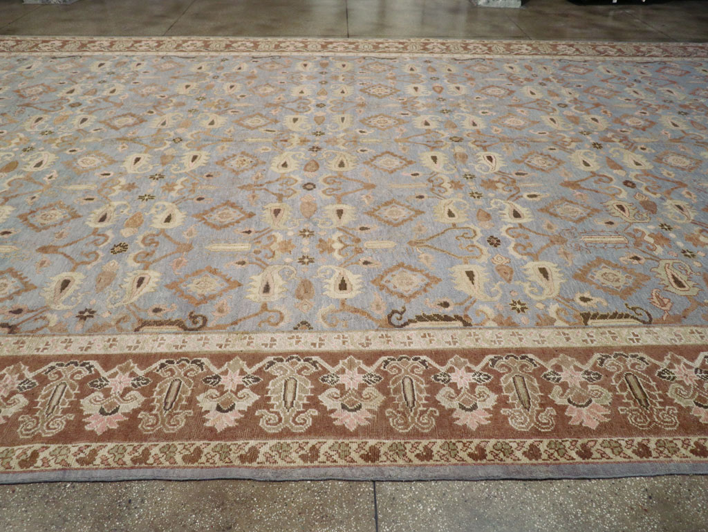 Antique Indian Agra Long and Narrow Carpet, No.32646 - Gss