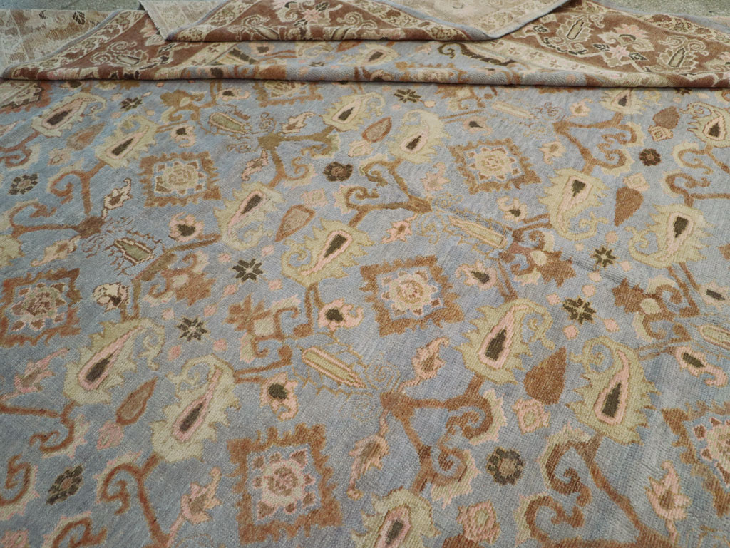 Antique Indian Agra Long and Narrow Carpet, No.32646 - Gss