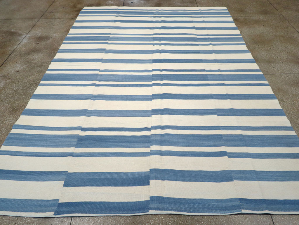 Modern Turkish Flatweave Kilim, No.32649 - Gss