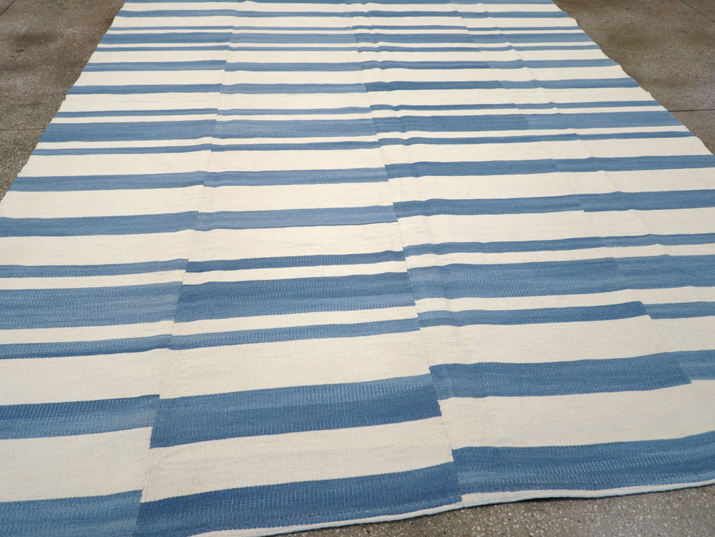 Modern Turkish Flatweave Kilim, No.32649 - Gss