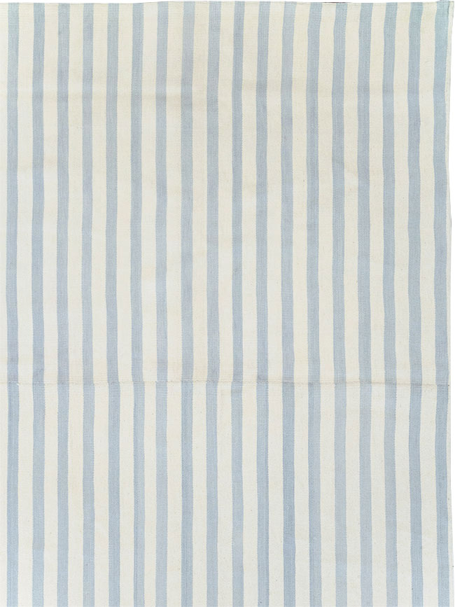 Modern Turkish Flatweave Oversized Square Carpet, No.32653 - Gss