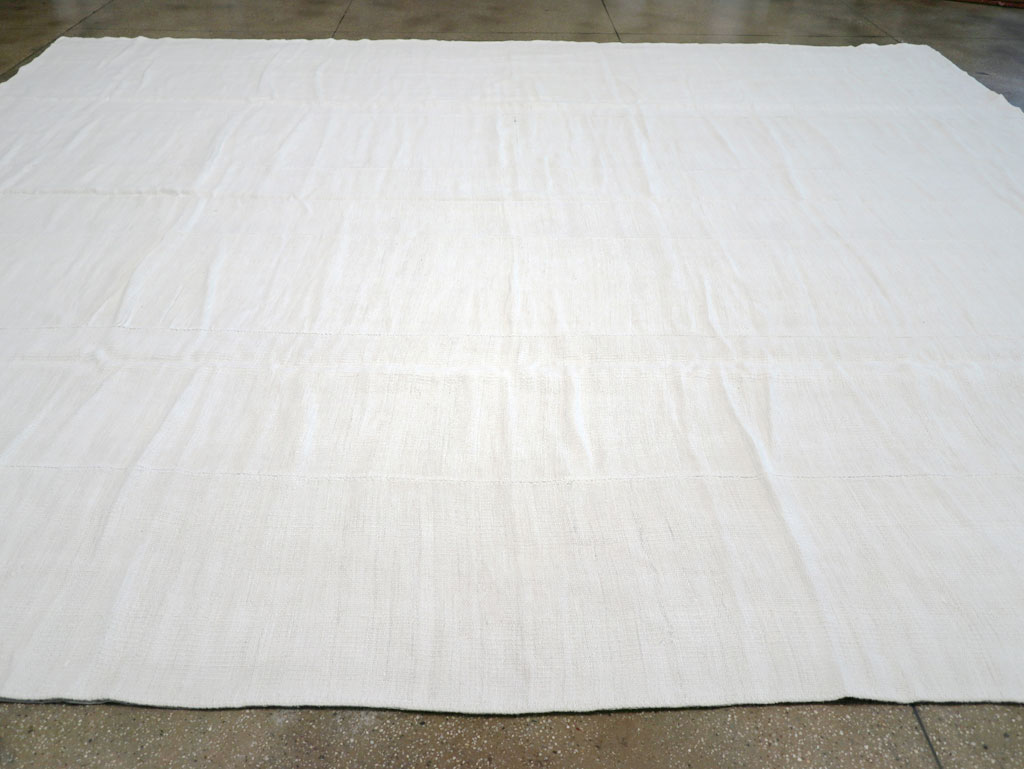 Vintage Turkish Flatweave Kilim Large Carpet, No.32658 - Gss