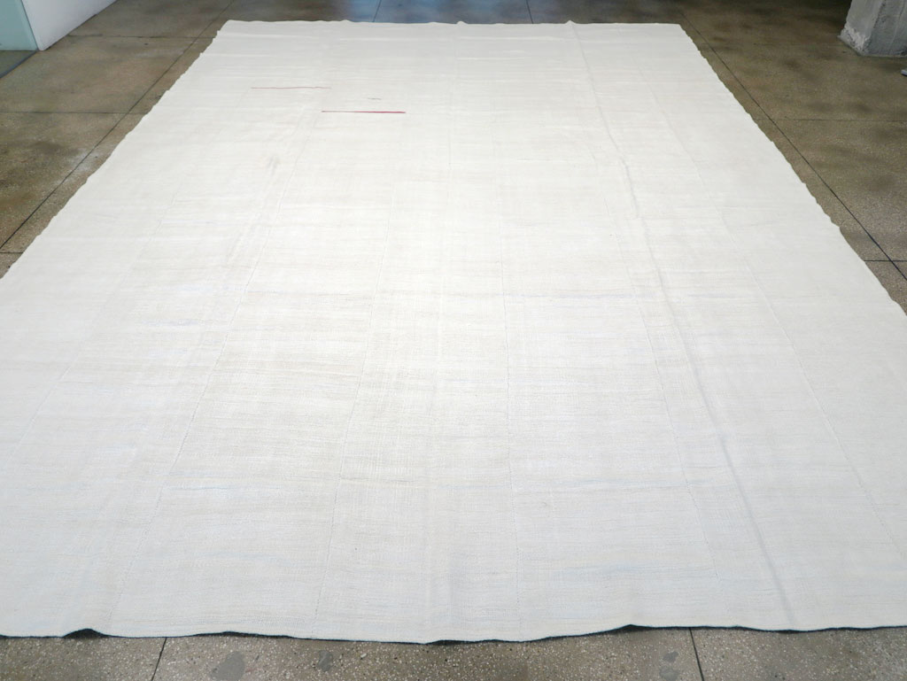 Vintage Turkish Flatweave Kilim Large Carpet, No.32659 - Gss