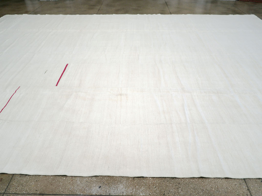 Vintage Turkish Flatweave Kilim Large Carpet, No.32659 - Gss