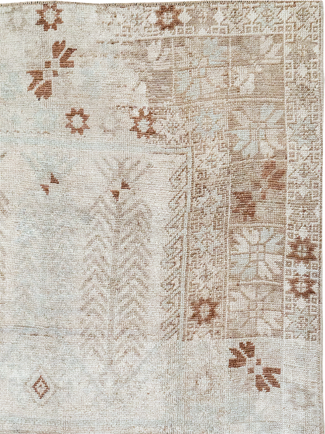 Vintage Turkish Anatolian Wide Gallery Runner, No.32663 - Gss