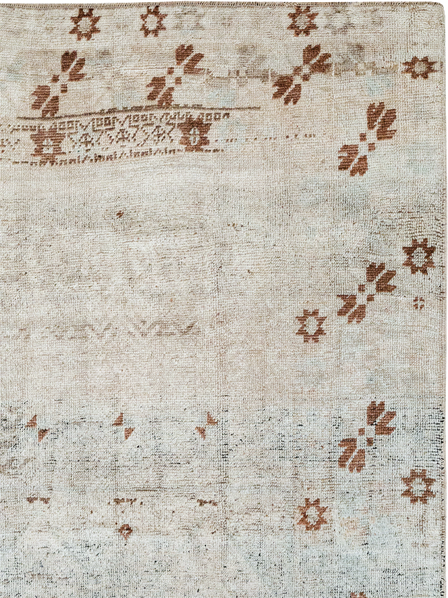 Vintage Turkish Anatolian Wide Gallery Runner, No.32663 - Gss