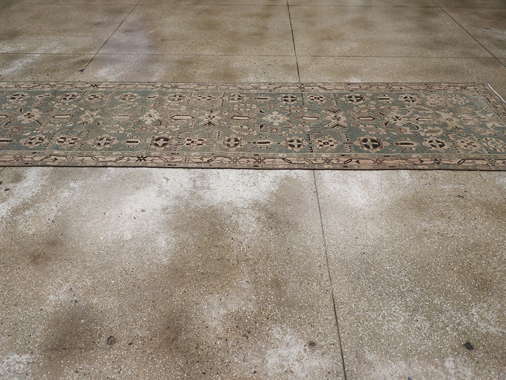 Vintage Persian Malayer Long Runner, No.32665 - Gss