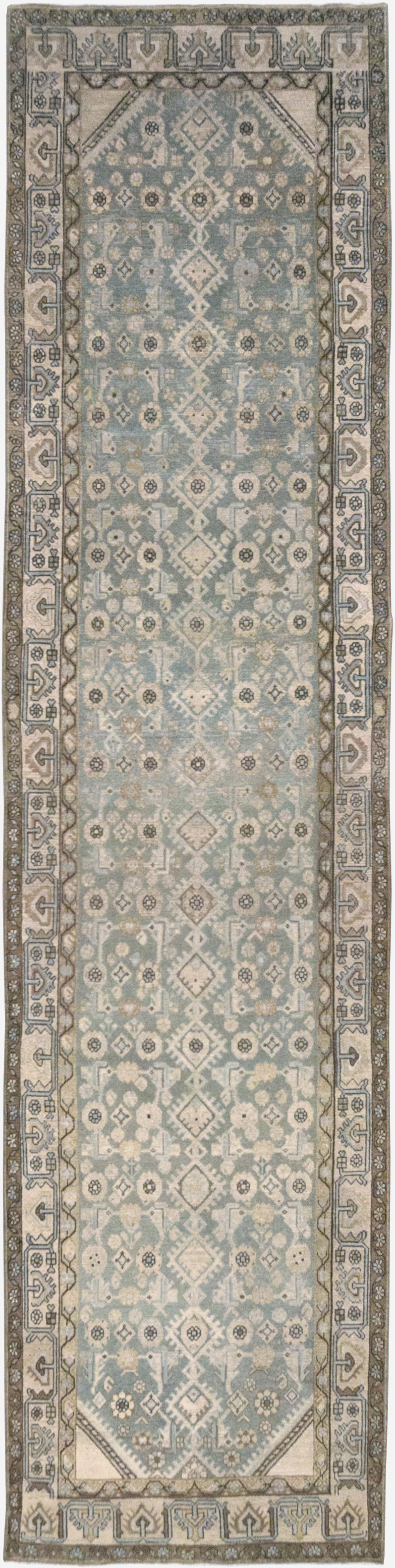 Vintage Persian Malayer Runner, No.32666 - Gss