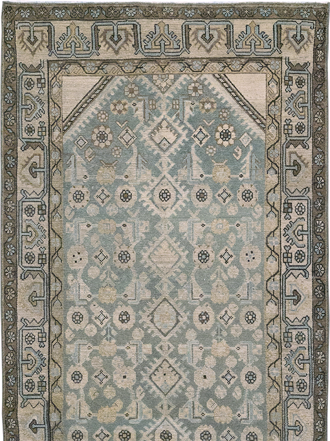 Vintage Persian Malayer Runner, No.32666 - Gss