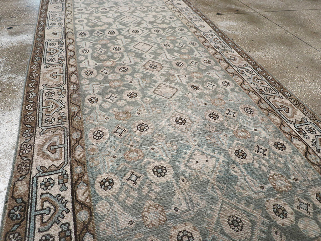 Vintage Persian Malayer Runner, No.32666 - Gss
