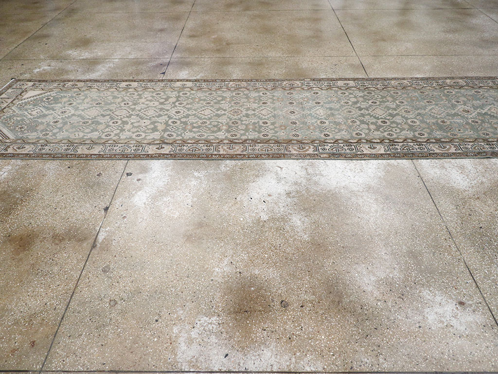 Vintage Persian Malayer Runner, No.32666 - Gss