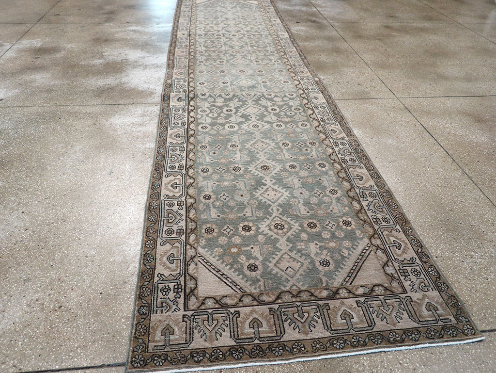 Vintage Persian Malayer Runner, No.32666 - Gss