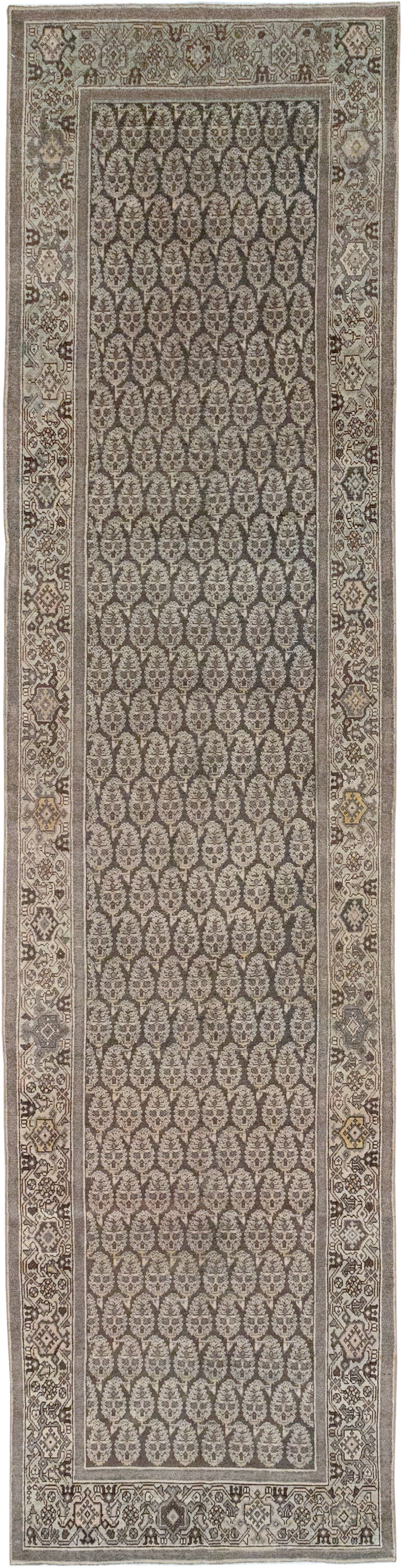 Vintage Persian Malayer Runner, No.32667 - Gss