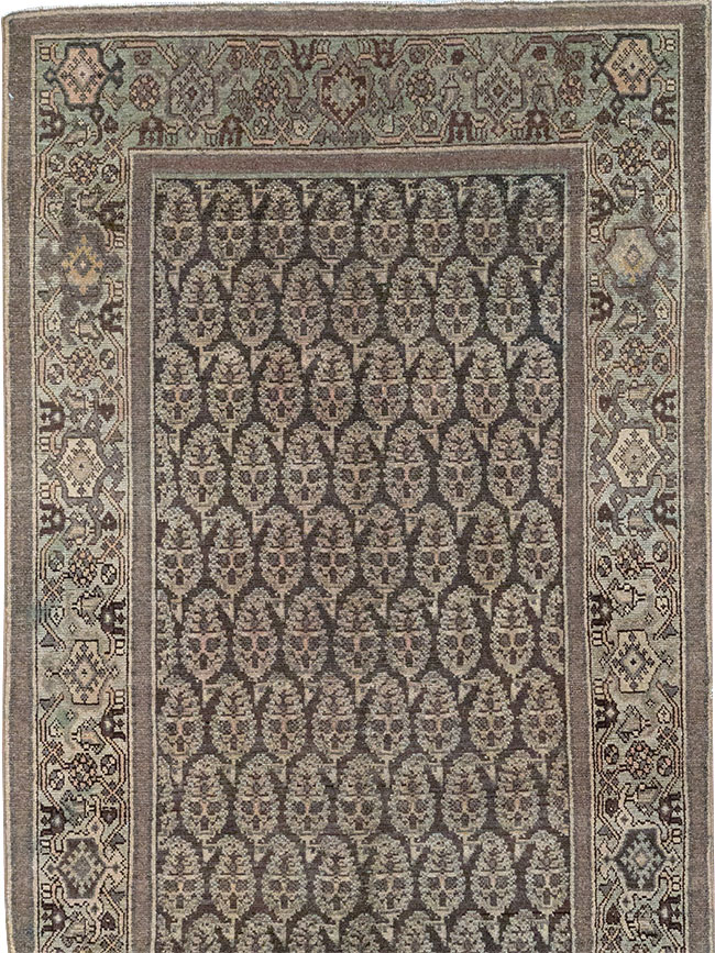 Vintage Persian Malayer Runner, No.32667 - Gss