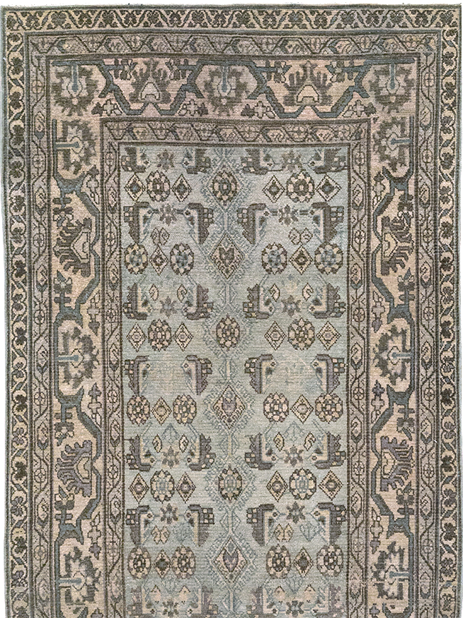 Vintage Persian Malayer Runner, No.32668 - Gss