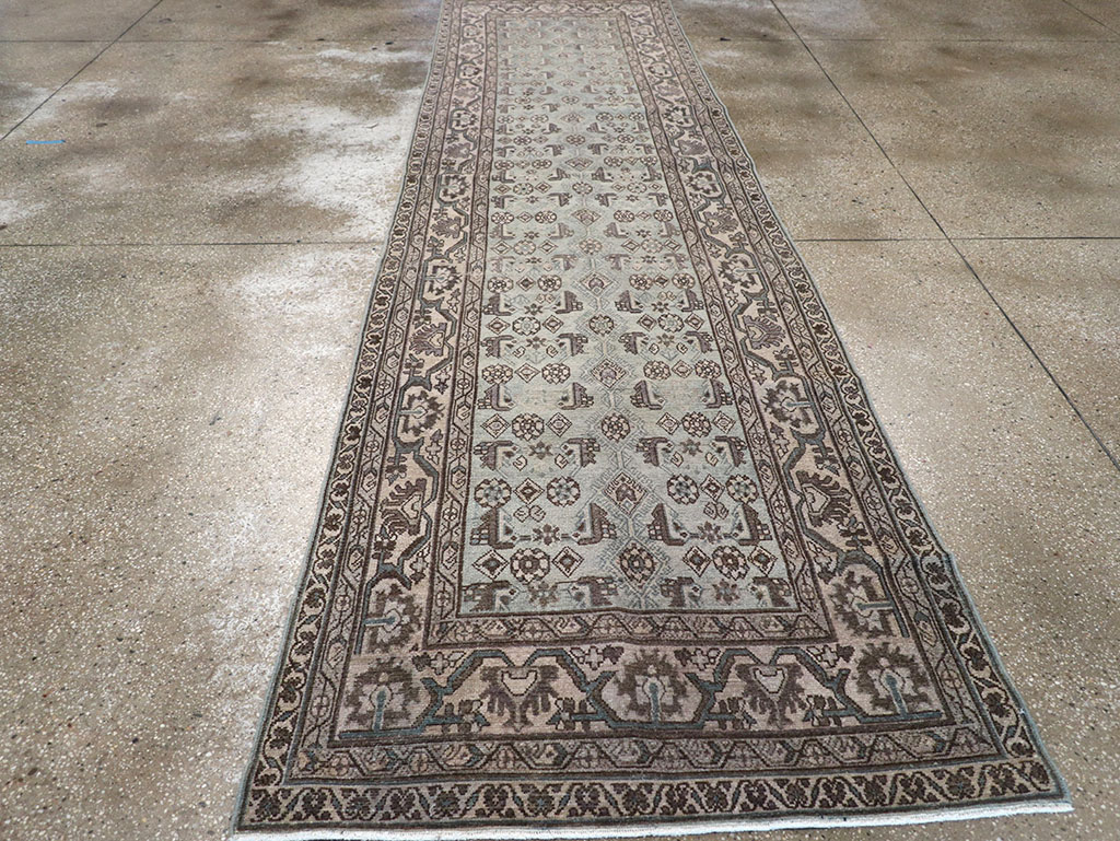 Vintage Persian Malayer Runner, No.32668 - Gss
