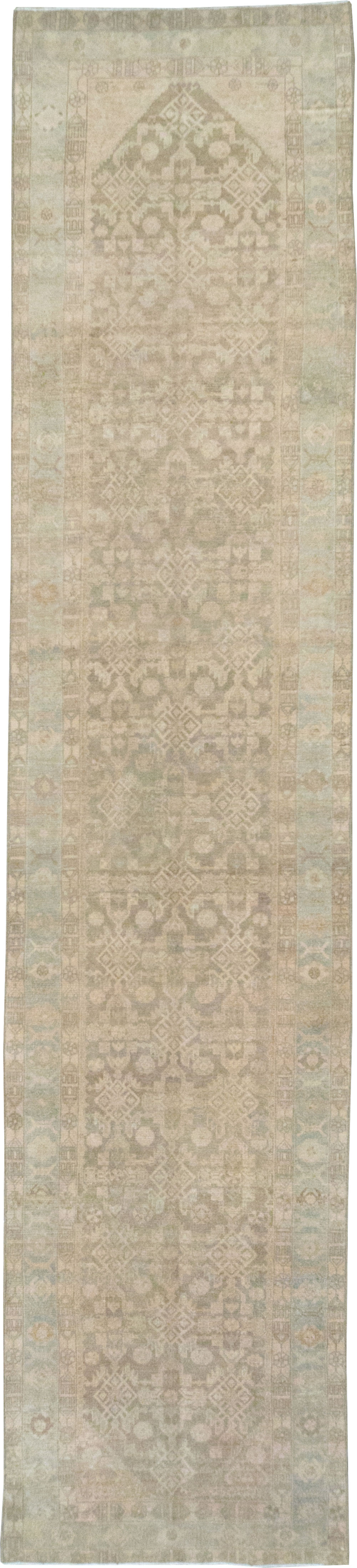 Vintage Persian Malayer Runner, No.32669 - Gss