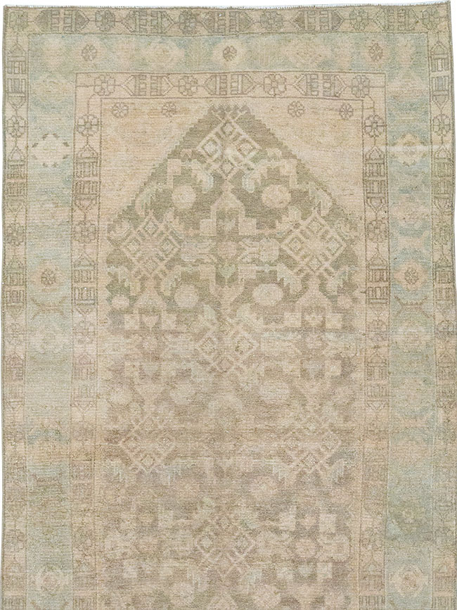 Vintage Persian Malayer Runner, No.32669 - Gss