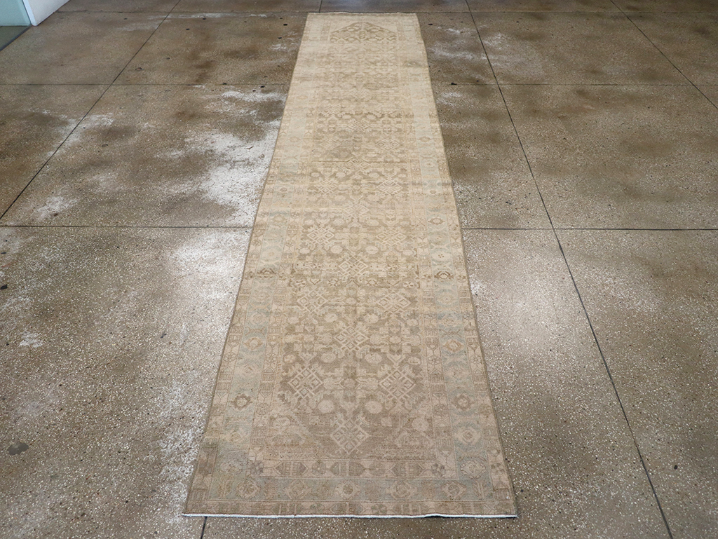 Vintage Persian Malayer Runner, No.32669 - Gss
