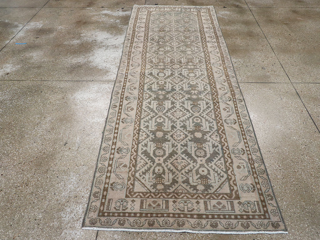 Vintage Persian Malayer Runner, No.32670 - Gss