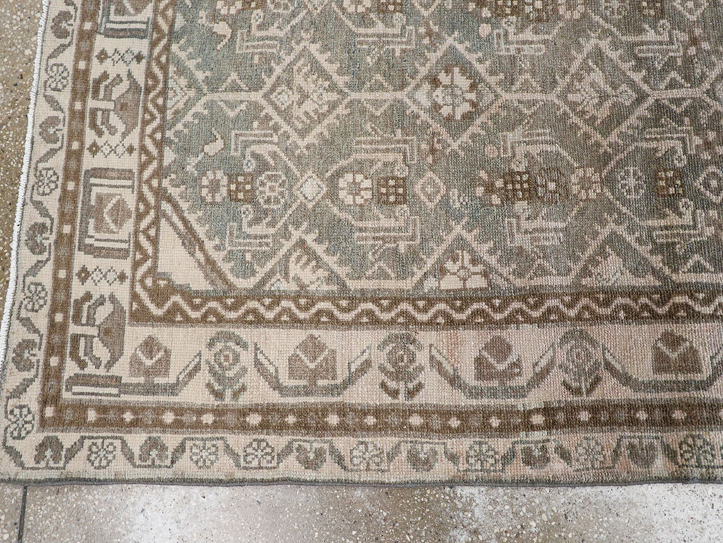 Vintage Persian Malayer Runner, No.32670 - Gss
