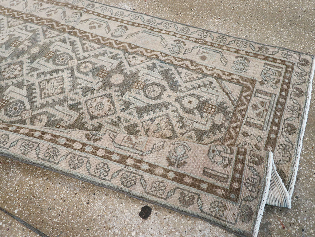 Vintage Persian Malayer Runner, No.32670 - Gss