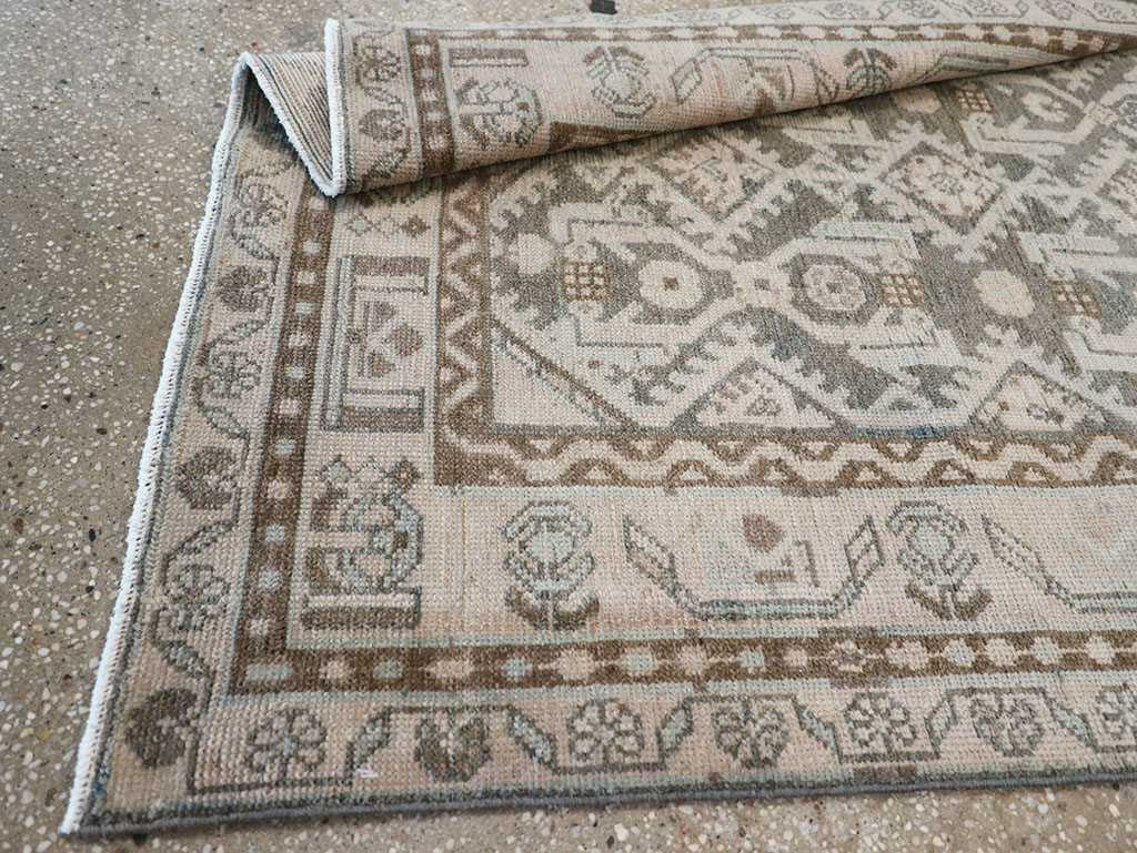 Vintage Persian Malayer Runner, No.32670 - Gss