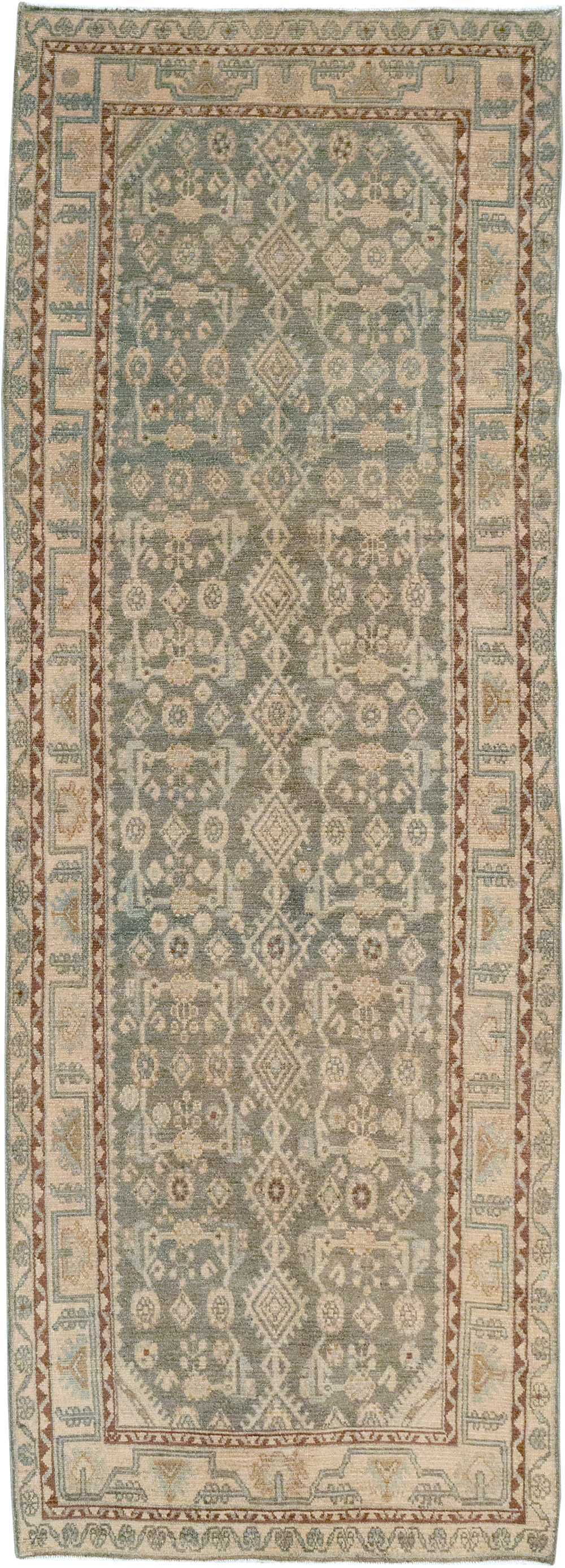 Vintage Persian Malayer Runner, No.32671 - Gss