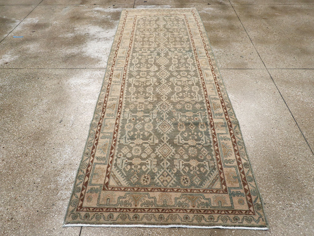 Vintage Persian Malayer Runner, No.32671 - Gss