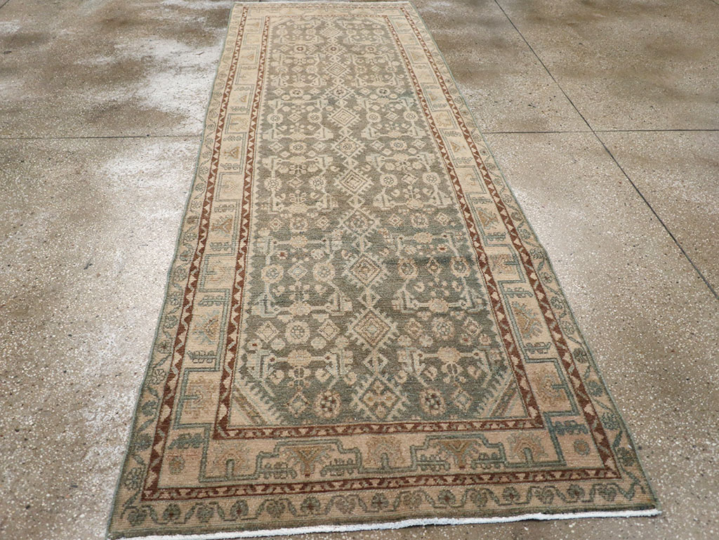 Vintage Persian Malayer Runner, No.32671 - Gss