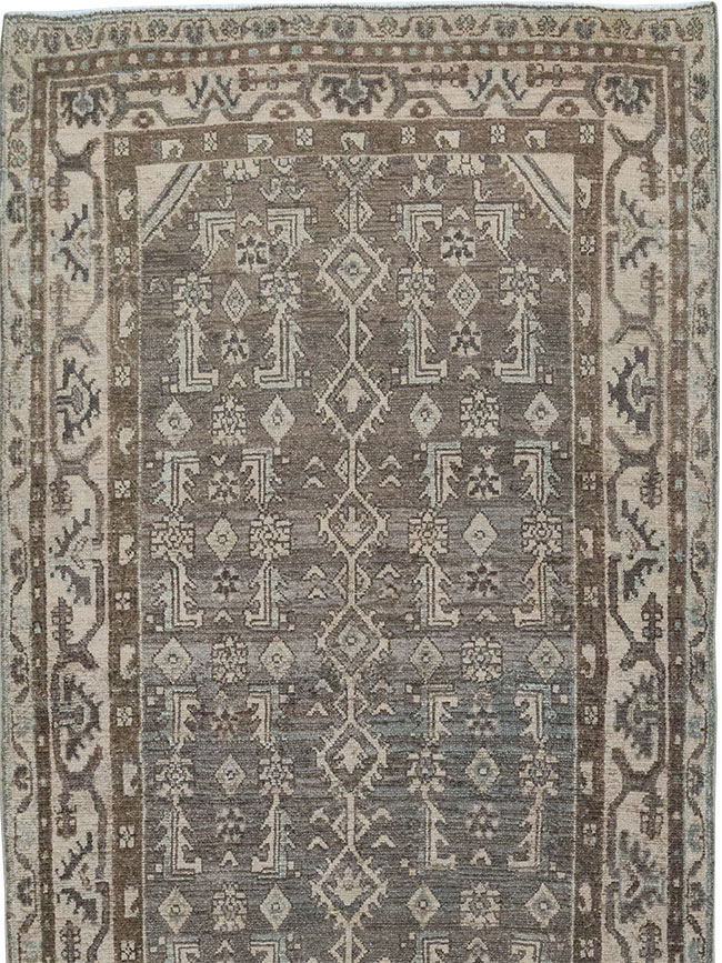 Vintage Persian Malayer Runner (Pair: 1 of 2), No.32672 - Gss
