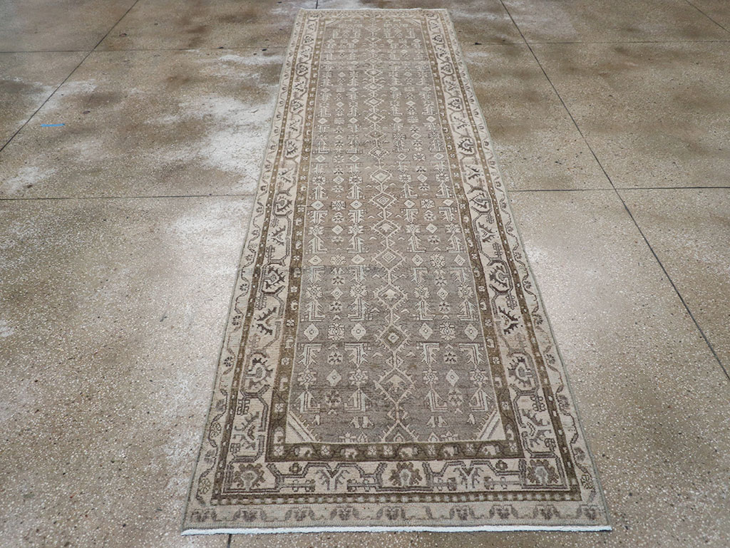 Vintage Persian Malayer Runner (Pair: 1 of 2), No.32672 - Gss