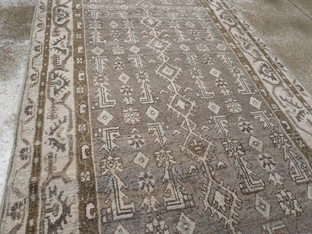 Vintage Persian Malayer Runner (Pair: 1 of 2), No.32672 - Gss