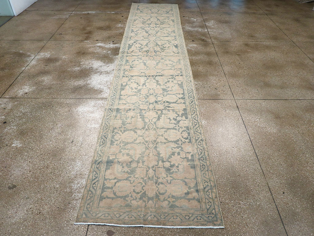 Vintage Persian Malayer Long Runner (Pair: 1 of 2), No.32673 - Gss