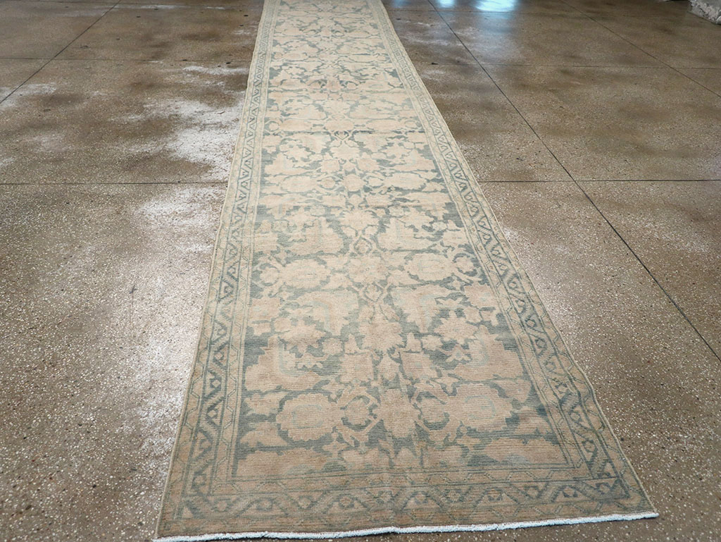 Vintage Persian Malayer Long Runner (Pair: 1 of 2), No.32673 - Gss