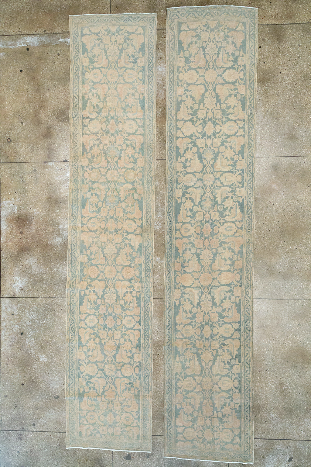 Vintage Persian Malayer Long Runner (Pair: 1 of 2), No.32673 - Gss